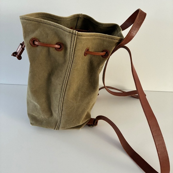 Madewell Cotton Canvas Bag / Backpack - Picture 4 of 13